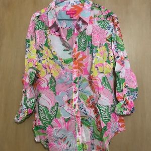 Lilly Pulitzer for Target button down.